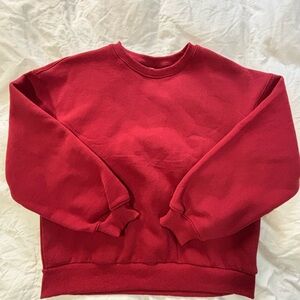 Women’s size medium oversized crewneck from amazon.